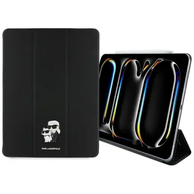 OVITEK KARL LAGERFELD ZA IPAD PRO 13 2024 MAGNETNI SAFIANO KARL &CHOUPETTE