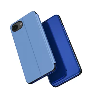 OVITEK HURTEL CLEAR VIEW ZA IPHONE 16E Z ZAKLOPKOM Z ZAŠČITO ZA VIJAKE
