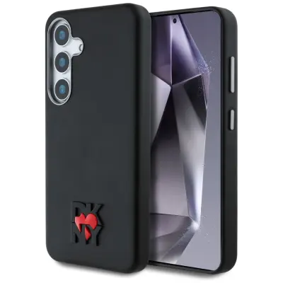 ETUI DKNY ZA SAMSUNG GALAXY S25 ZAŠČITA ZA TELEFON USNJE HEART OF NY