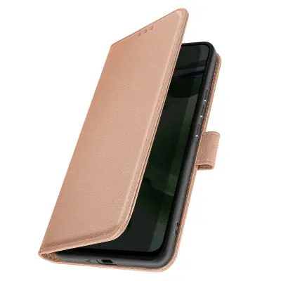 Ovitek za iPhone SE in 8, 7, 6s, 6 Denarnica in držalo za video, Šampanjec roza