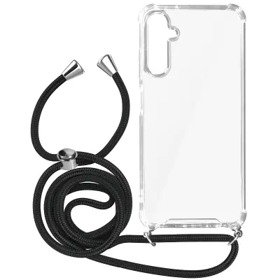 Vrvno ohišje za Samsung Galaxy A05s Silikonski kovanci Bumper, Prozorno