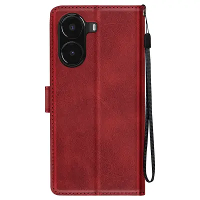 Ohišje za Xiaomi Poco X7 Pro Klop ročaj denarnica podpora, Bordeaux