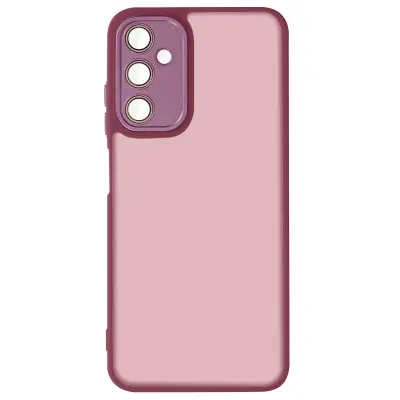 Prosojna torbica za Samsung A25 5G - Zaščiteni blok kamere, Bordeaux