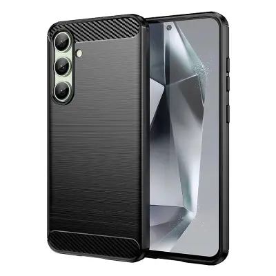 HURTEL CARBON OVITEK ZA SAMSUNG GALAXY S24 FE ZELO LAHK IN VZDRŽELEN