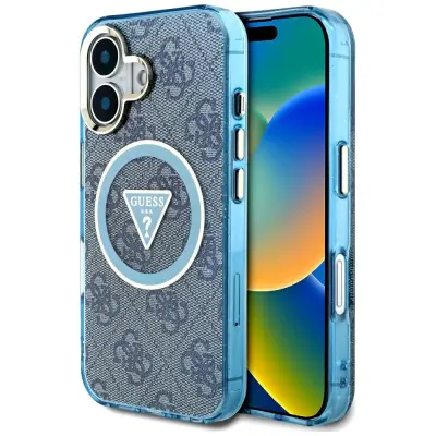 OVITEK GUESS IPHONE 16 TPU ZA MAGSAFE 4G KROG Z MAGNETNIM ZAPIRANJEM