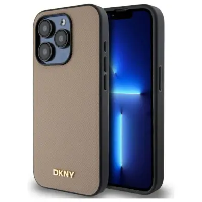 OVITEK DKNY ZA IPHONE 15 PRO 6.1 Z LOGOTIPOM ZA MAGSAFE GRANITE VISOKA KAKOVOST