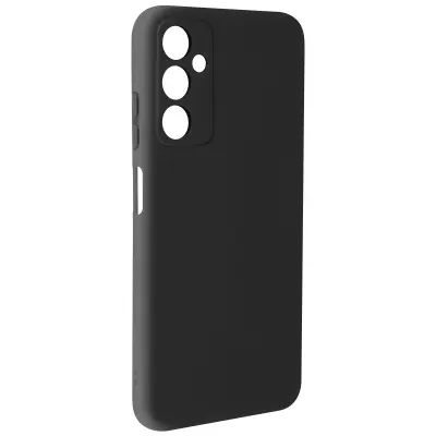 Ovitek za Samsung Galaxy A05s Semi-rigid Soft-touch Anti-fingerprint, Črna
