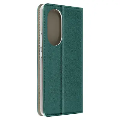 Torbica za Oppo Reno 10 / 10 Pro Imetnik kartice Flap Support, Temno zelena