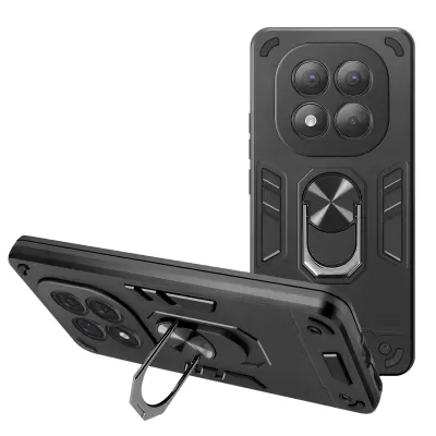 Ohišje za Redmi Note 14 Pro in 14 Pro Plus, Črna