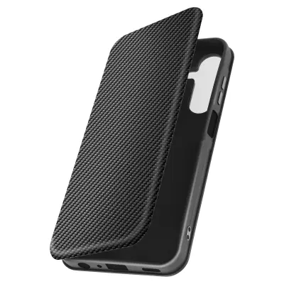Torbica za Samsung Galaxy A25 5G Ovitek kartice, Oglje