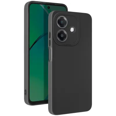 Ohišje za Oppo A40 Silikonska podloga za zaščito kamere, Črna