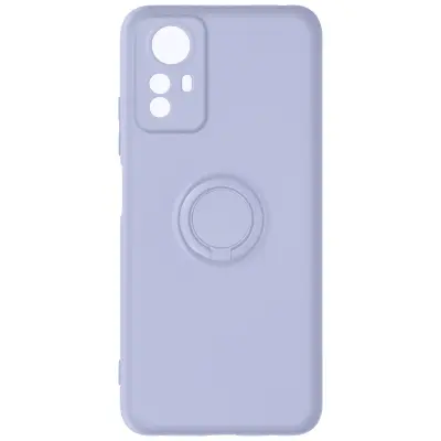 Etui za Xiaomi Redmi Note 12S Ring Držalo Fleksibilni silikon, Lavanda