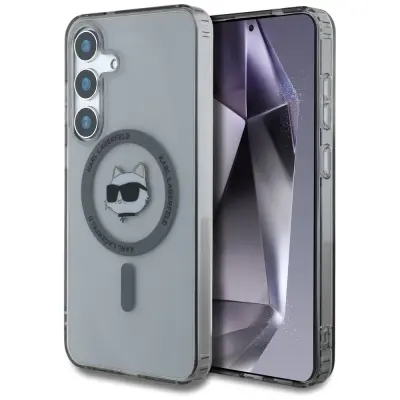 KARL LAGERFELD OVITEK CHOUPETTE Z GUMBOM ZA SAMSUNG GALAXY S25 ZA MAGSAFE