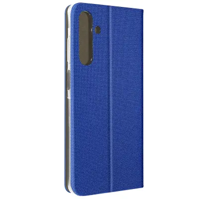 Ovitek za Samsung A25 5G Fabric Card Holder Support Sensitive Series, Modra