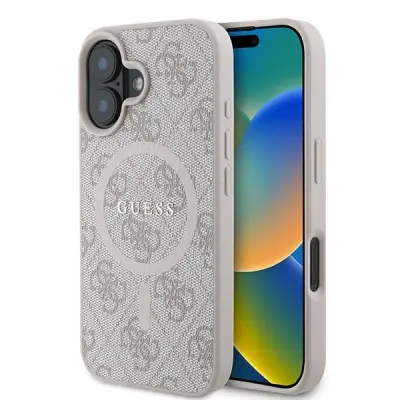 GUESS HARDCASE ZA IPHONE 16 PLUS 6.7 ZA MAGSAFE LOGO RING COVER