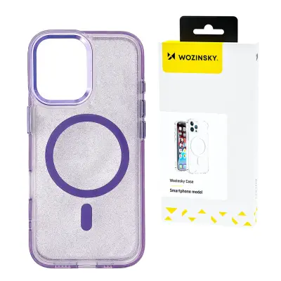OVITEK WOZINSKY ZA SAMSUNG GALAXY S25 ZA MAGSAFE OVITEK Z BLEŠČICAMI