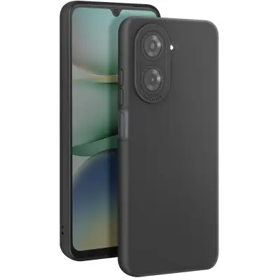 Ovitek za Xiaomi Redmi A5 Silikonska gladka zaščita kamere, Črna