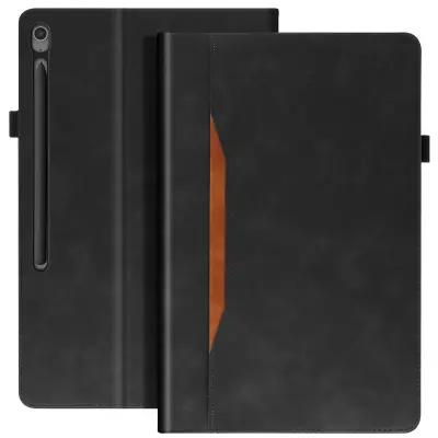 Ohišje za Samsung Tab S10 FE Plus Clamshell Wallet Video Holder, Črna
