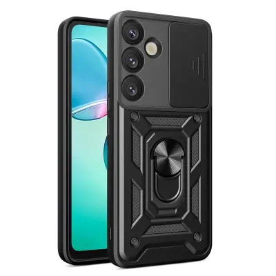 HURTEL HYBRID ARMOR CAMSHIELD OVITEK ZA SAMSUNG GALAXY S25+ Z OVITKOM