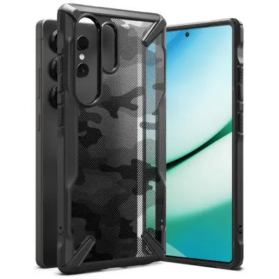 ZAŠČITA IN OKREPITEV OVITKA RINGKE FUSION X CAMO ZA SAMSUNG GALAXY S25 ULTRA