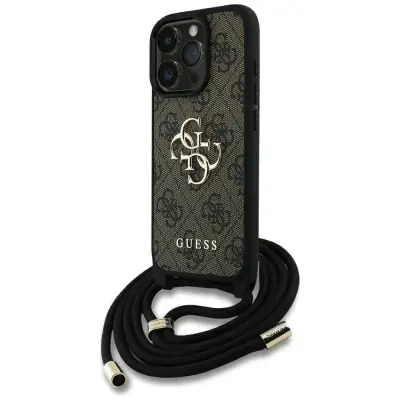 OVITEK GUESS ZA IPHONE 16 PRO MAX OVITEK 4G VELIK LOGO KROSSBODY