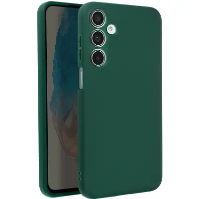 Ohišje za Samsung Galaxy M35 Silikon Soft Mate, Temno zelena