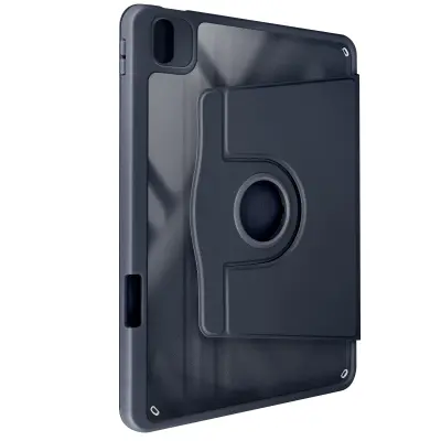 Torbica s preklopom za iPad Air 11 2024 Podporni ventil v stanju pripravljenosti, Modra noč