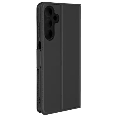 Torbica za Samsung Galaxy A15 5G Imetnik kartice Funkcija Podpora, Črna