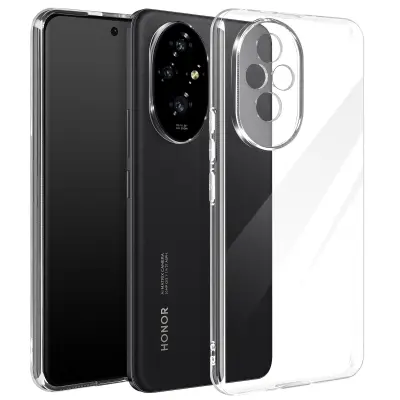 Ohišje za Honor 200 Silikon debeline 2 mm, Prozorno