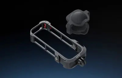 KOVINSKO OHIŠJE ZA KAMERO INSTA360 X4 NAMENJENO INTENZIVNI UPORABI