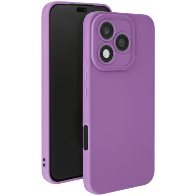 Ovitek za Honor 400 Lite Silikonski gladki zaščitni blok za kamero, Vijolična