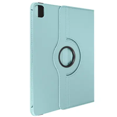 Torbica za iPad Air 13 2024 360° vrtljivi podporni ventil, Turkizna