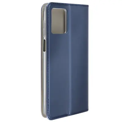 Torbica za Motorola Moto G54 Imetnik kartice Flap Support, Modra noč