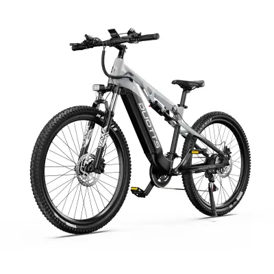 Električno gorsko kolo za odrasle DUOTTS E29: motor Bafang, doseg 90 km, 14-stopenjski menjalnik Shimano, hidravlične zavore, terensko