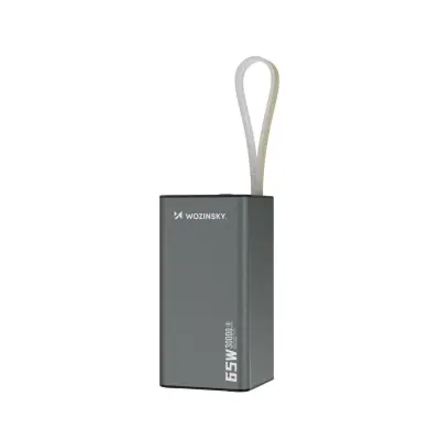 WOZINSKY POWERBANK K65+ 65W 30000MAH ZA IPHONE 2X USB-C 1X USB-A