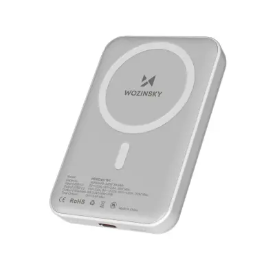 WOZINSKY POWERBANK 10000MAH MAGNETNI ZA MAGSAFE ZA APPLE IPHONE 12 13 14