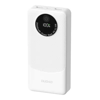 DUDAO POWERBANK K12PRO 20000MAH 22.5W PD ZA IPHONE GALAXY 2 X USB-A USB-C