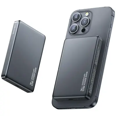 USAMS POWERBANK MAGNETNI BREZŽIČNI 10000MAH ZA IPHONE 12 13 14 20W