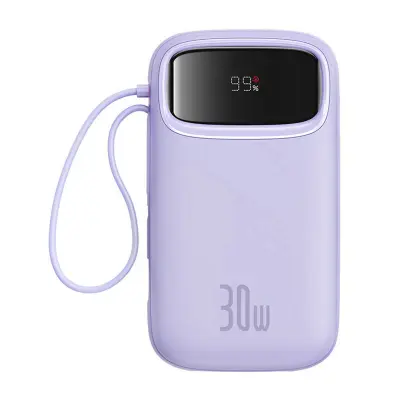 POWERBANK BASEUS QPOW 2 20000MAH 30W 2XUSB-C (VIJOLIČNA)