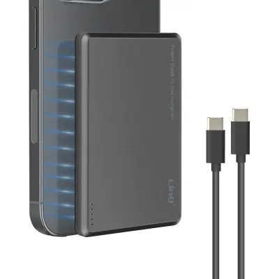 LinQ, Rezervni polnilec 8001mAh z USBC 20W, Siva