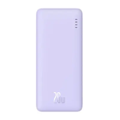 BASEUS AIRPOW 10000MAH 20W POWER BANK (VIJOLIČNA)