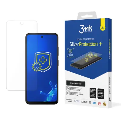 3MK SILVERPROTECTION+ ZA ZAŠČITNI TELEFON HMD FUSION 9H IZ OLEOFOBNEGA STEKLA