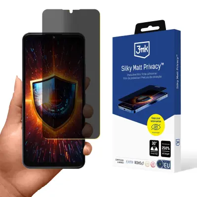 3MK PRIVACY KALJENO STEKLO ZA TELEFONE 3MK AURA 2 SILKY MATT ZAŠČITA