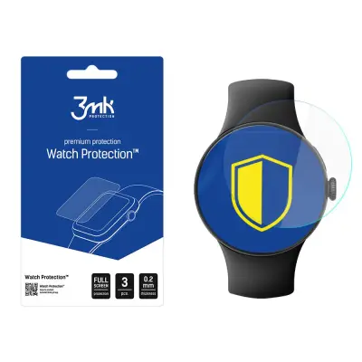3MK ARC KALJENO STEKLO ZA GOOGLE PIXEL WATCH 2 ZAŠČITA PROTI PRASKAM