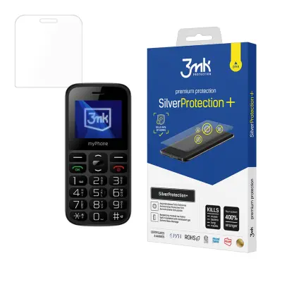 3MK KALJENO STEKLO ZA IPHONE 13 14 15 PRO ZAŠČITA ZASLON SILVERPROTECTION+