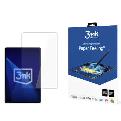 3MK KALJENO STEKLO ZA SAMSUNG GALAXY TAB S10 FE+ 9H ZAŠČITNI PAPIR OBČUTEK