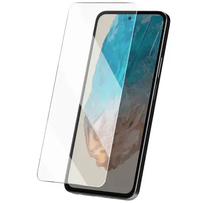 Kaljeno steklo za Samsung Galaxy M35 trdota 9H proti praskam poševno, Prozorno