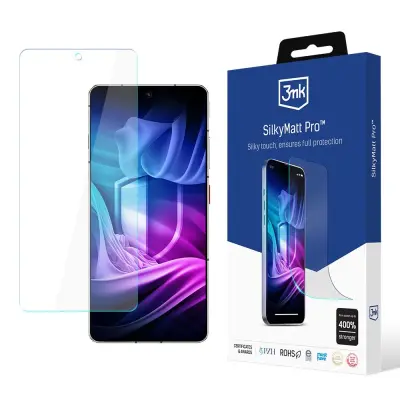 3MK SILKY MATT PRO KALJENO STEKLO ZA NUBIA Z60S PRO VISOKA ODPORNOST