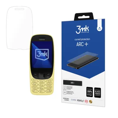 3MK KALJENO STEKLO ZA NOKIA 6310 2024 ARC+ UČINKOVITA ZAŠČITA EKRANA