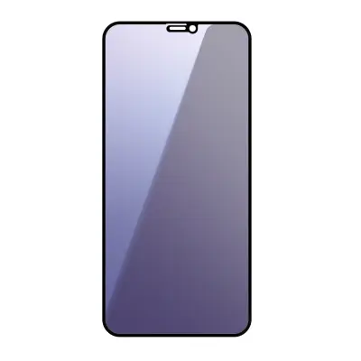 Zaščitno steklo za iPhone 11 Pro Proti svetlobi in poševno, Črna